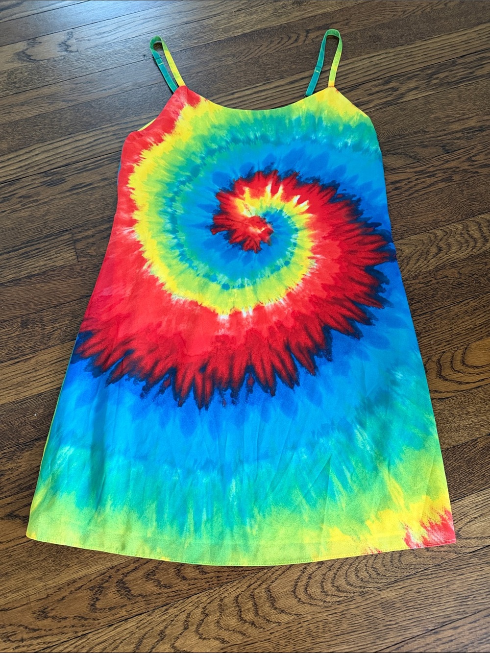 ALICE&OLIVIA GORGEOUS TIE DYE FULLY LINED SILK DRESS